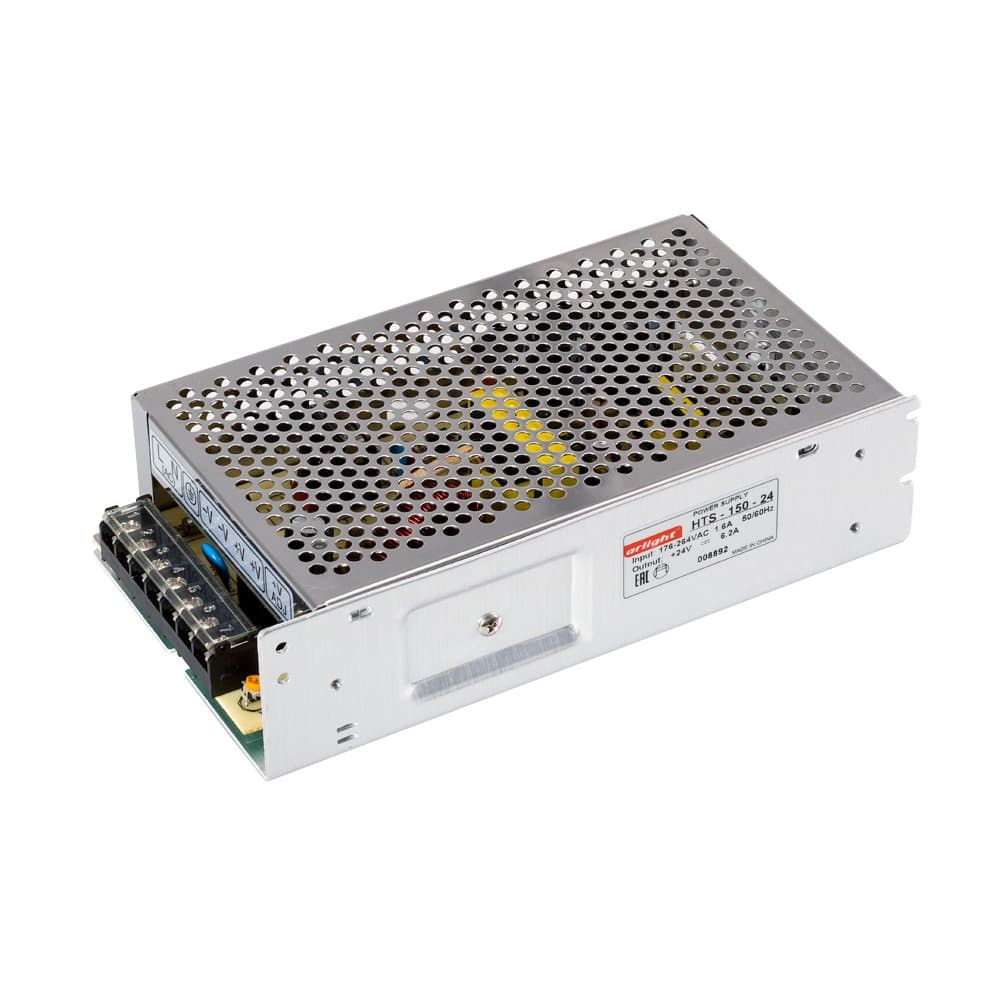 Arlight Блок питания HTS-150-24 (24V, 6.2A, 150W) (IP20 Сетка, 3 года) 008892