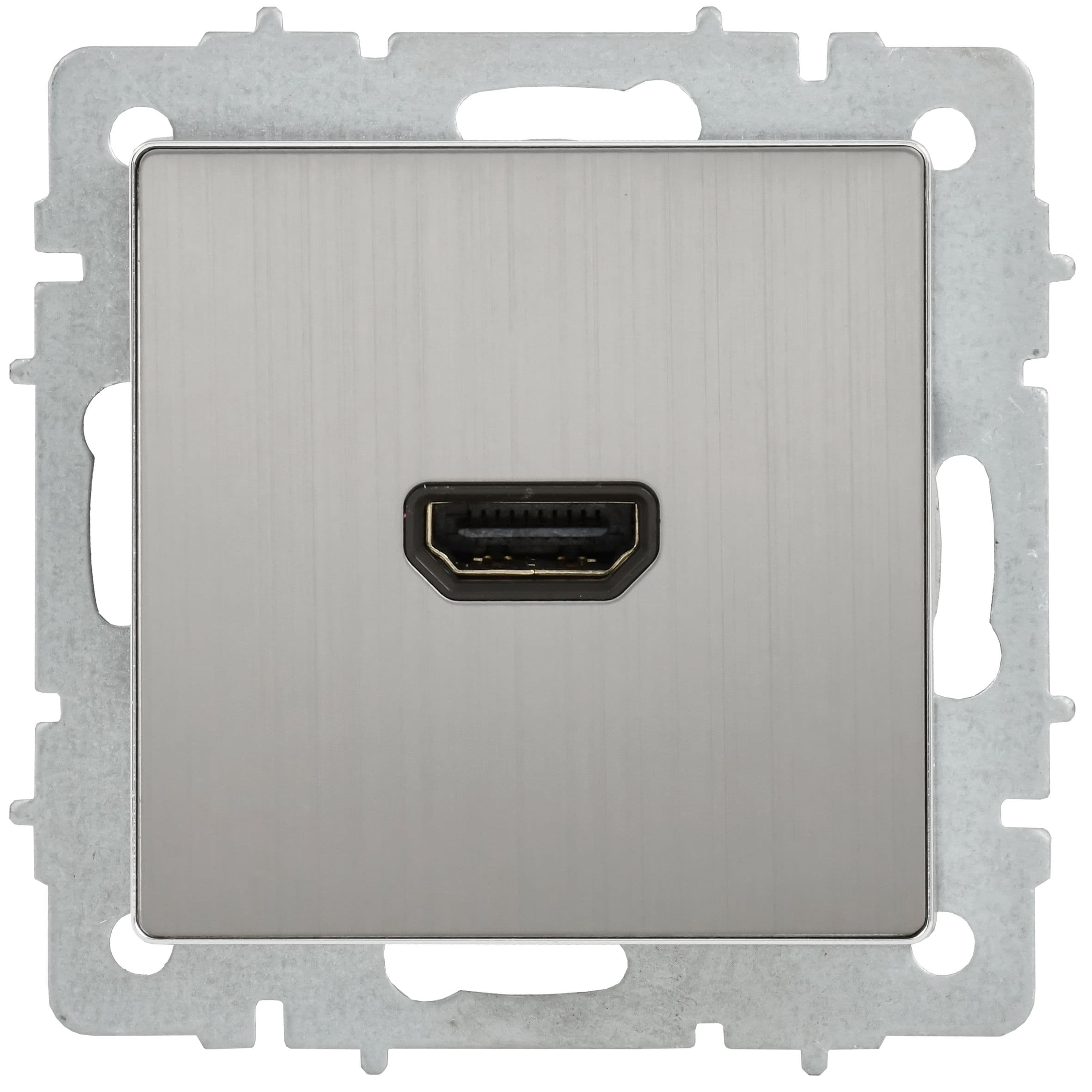IEK BRITE Металл Хром/никель Роз. HDMI РHDMI-0-БрГН — миниатюра 2