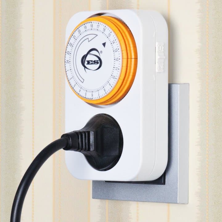 Elektrostandard TMH-M-1 16A x1 IP20 / Розетка-таймер электронная Белый a026134