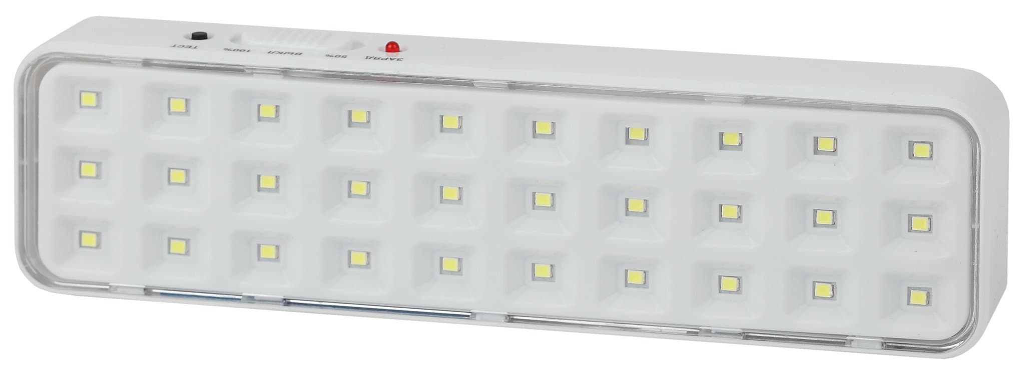 ЭРА DBA-102-0-20 Светильник светодиодный аварийный непостоянный 30LED 5ч IP20 выход