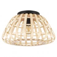 Eglo 390149 Настольный светильник CL/1 E27 bamboo/black 'MONTEZUELO'