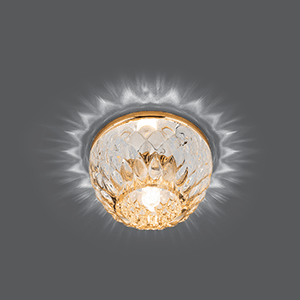 Gauss Светильник Crystal G9 1/30 кристалл/хром CR059