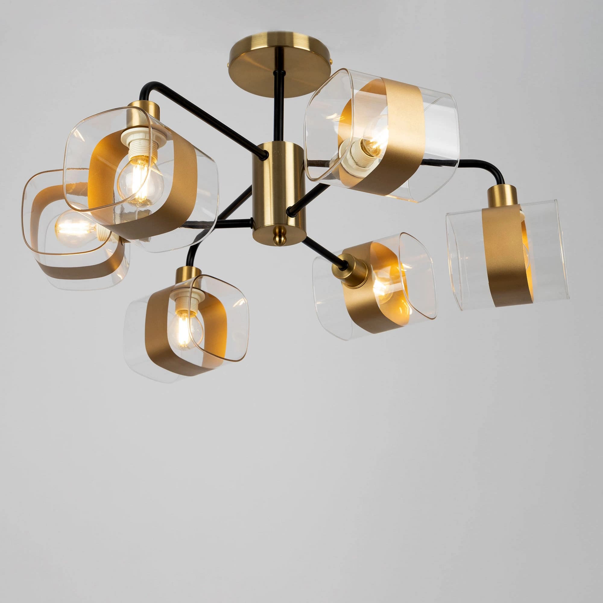 Citilux CL140161 Бертон Бронза+Черный Люстра — миниатюра 2