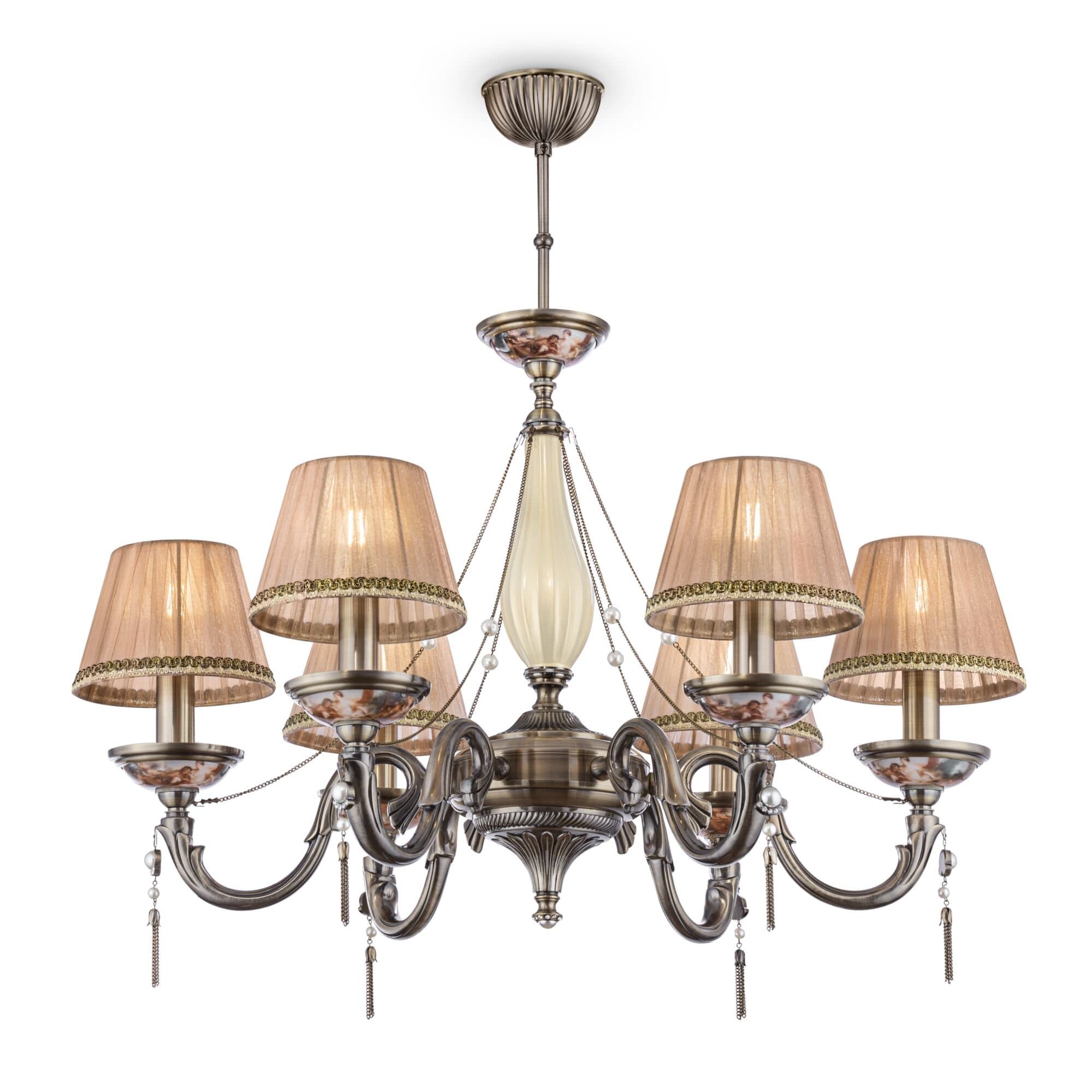 Maytoni Royal classic Demitas Бронза Люстра 6xE14 40W RC024-PL-06-R — миниатюра 3