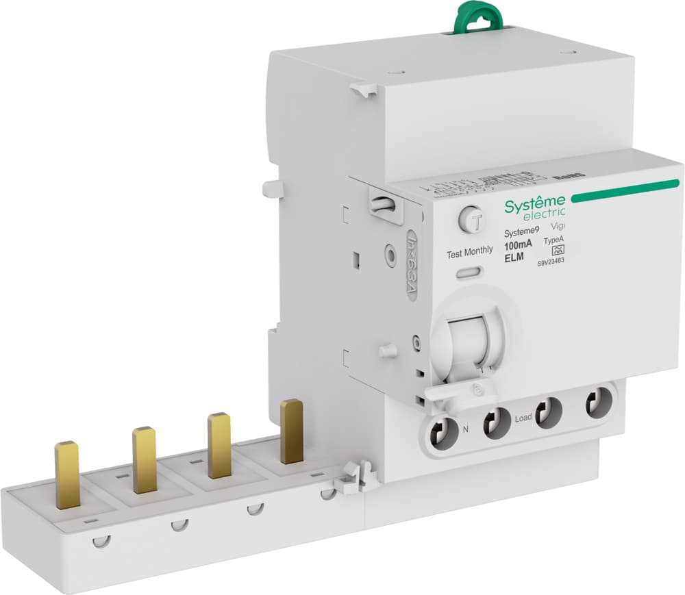 Systeme Electric Systeme9 Блок диф. тока (БДТ) 63A 4P 100мА Тип-A 400В