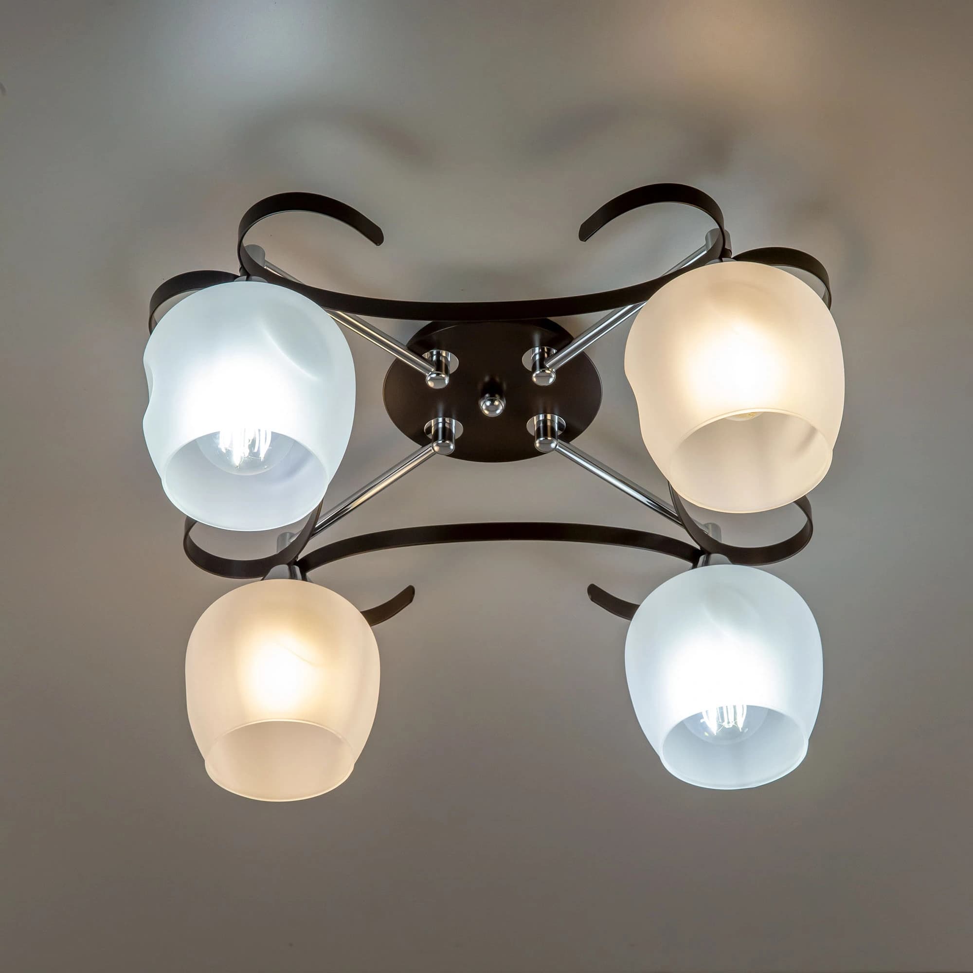 Citilux CL171144 Сюзи Венге+Хром Светильник Люстра — миниатюра 5