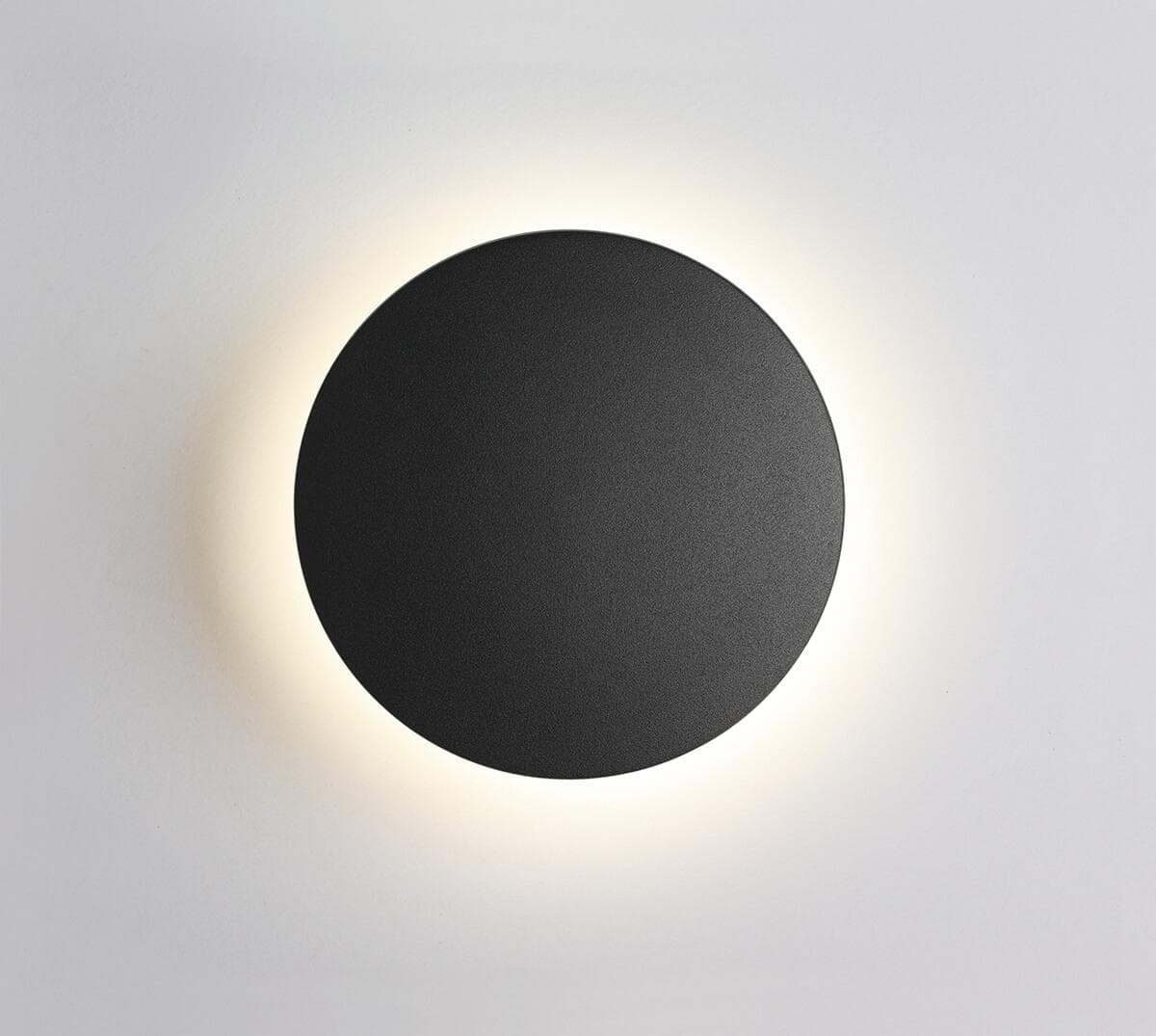Odeon Light 3634/9WL ODL18 131 черный Бра IP54 LED 4000K 9W 870Лм 220V ECLISSI — миниатюра 2