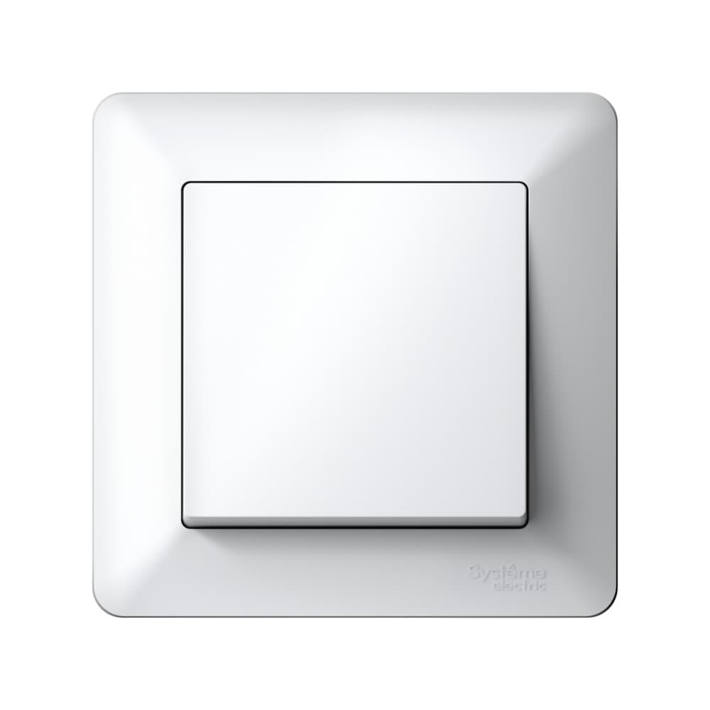 Systeme Electric AtlasDesign Air Белый/дымчатый белый Рамка 1-ая — миниатюра 3