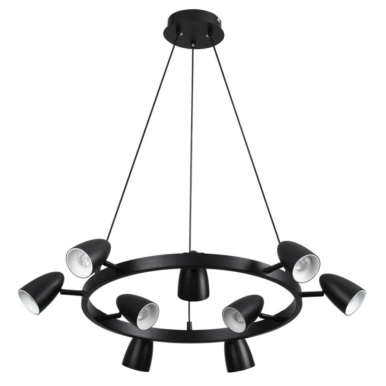 Lumion 8237/9 COMFI черный, металл Светильник подвесной GU10 9*35W 220V ILMINA