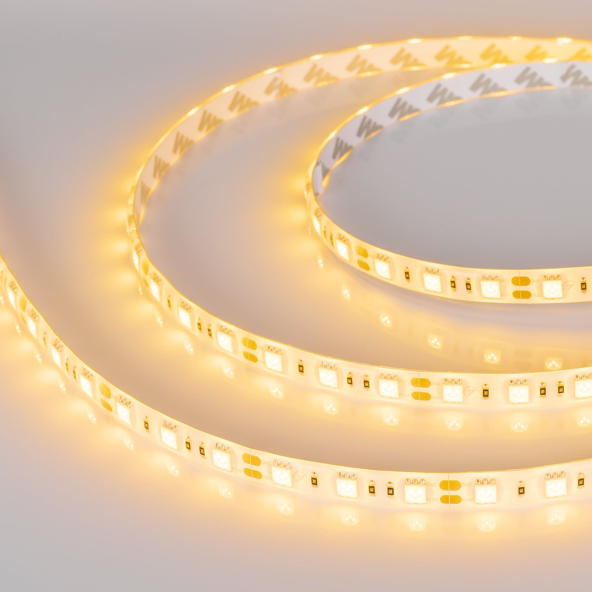 Arlight Светодиодная лента RTW 2-5000SE 12V Yellow 2x (5060, 300 LED, LUX) (14.4 Вт/м, IP65) 015444 — миниатюра 5