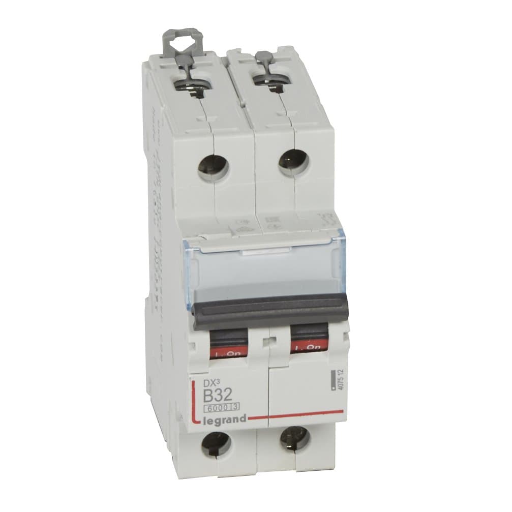 Legrand DX3 Автоматический выключатель 2P 32A (B) 6000/10kA 407512