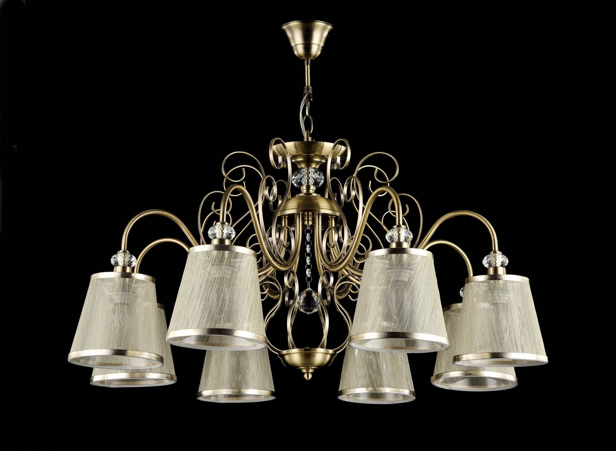 Freya Classic Driana Бронза Антик Потолочный светильник E14 40W FR2405-PL-08-BZ — миниатюра 6