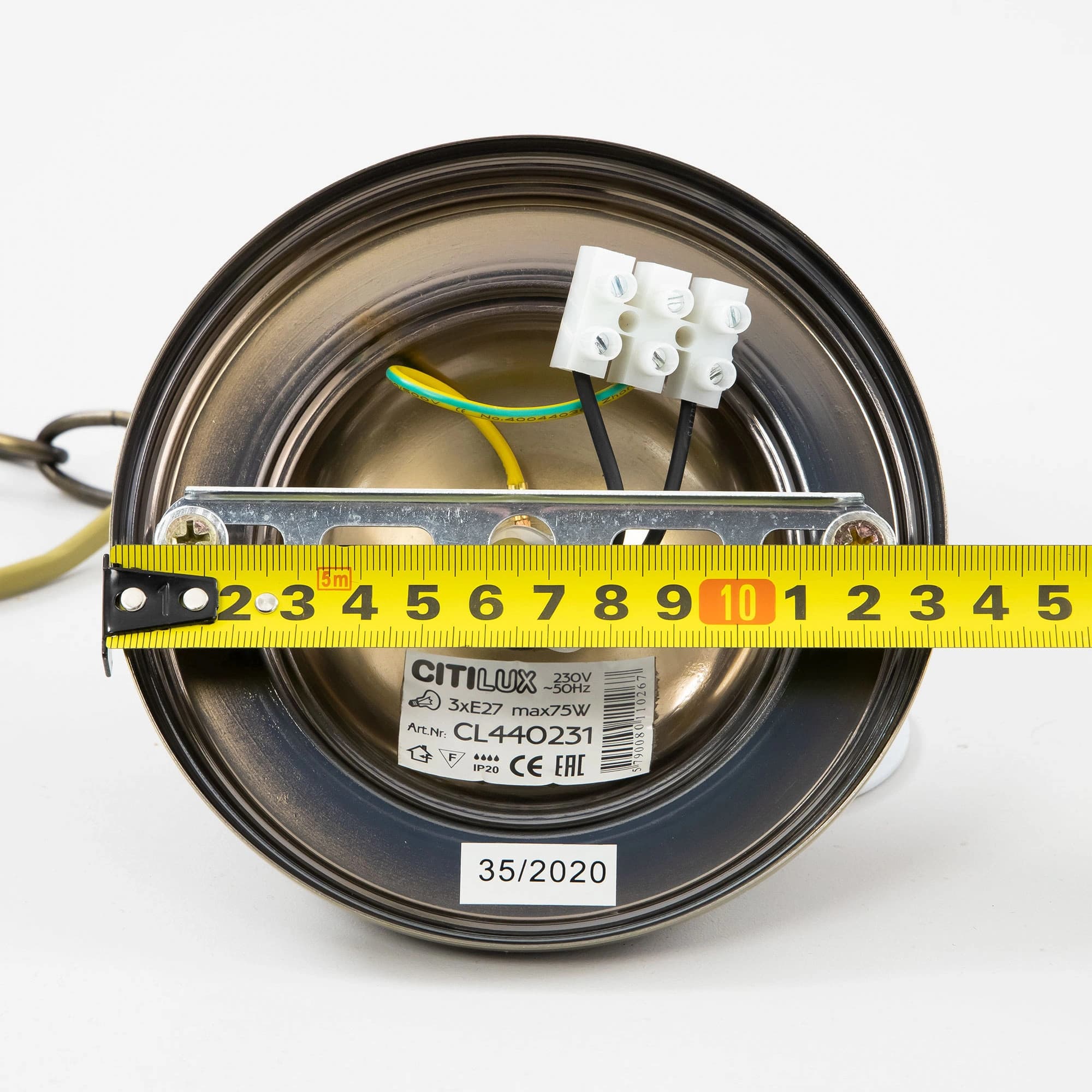 Citilux CL440231 Шербург-2 Беж.+Янтарн. Светильник Люстра — миниатюра 16