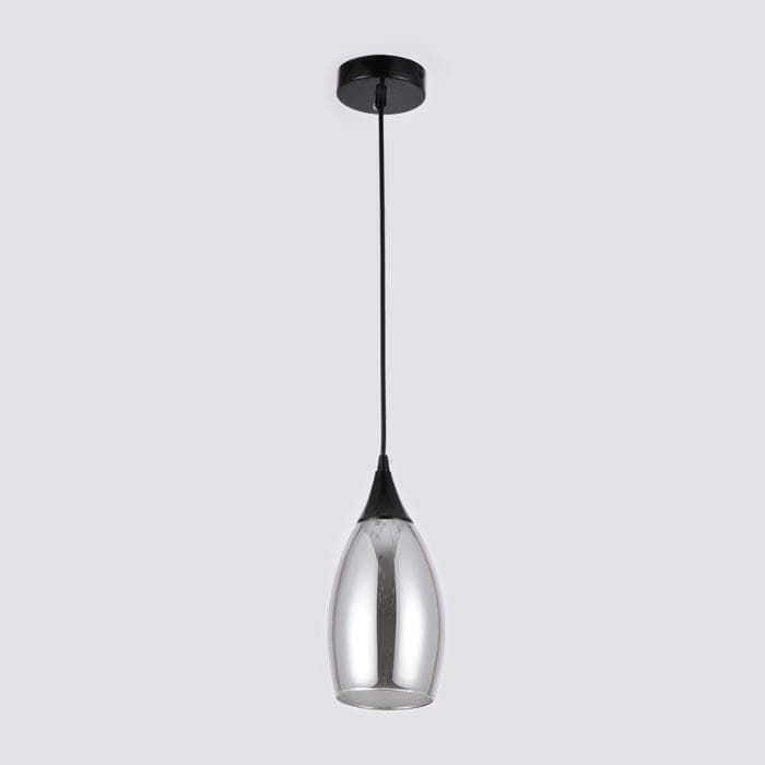 Ambrella Подвесной светильник TR3544 BK/SM черный/дымчатый E14 max 40W D130*1000 — миниатюра 3