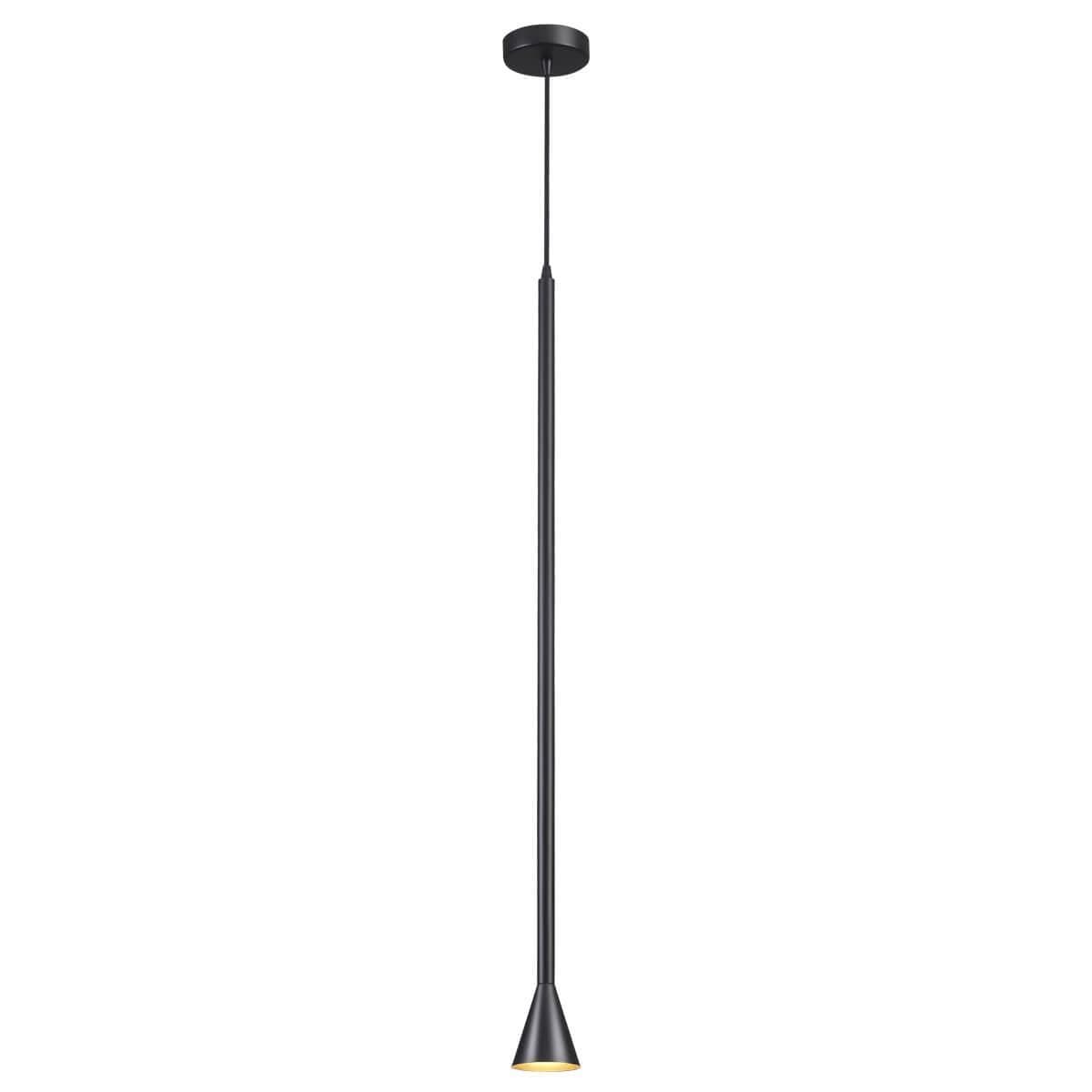 Odeon Light 3884/1B ODL20 213 черный/металл Подвесной светильник GU10 50W 220V PIPA — миниатюра 1