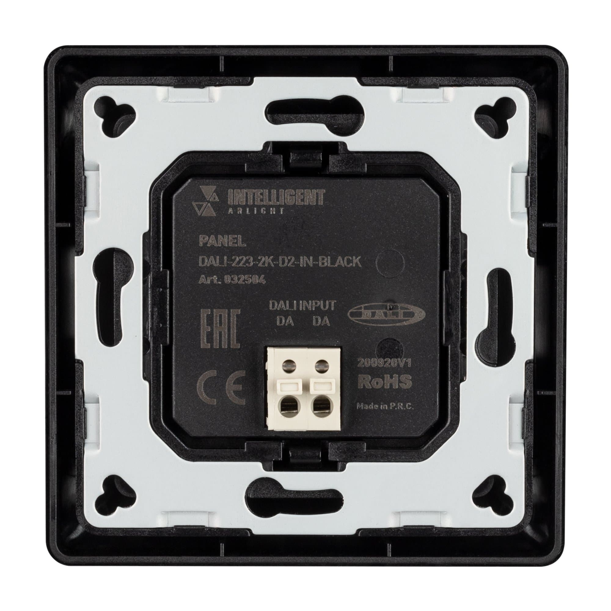 Arlight INTELLIGENT Панель DALI-223-2K-D2-IN-BLACK (BUS, Free purpose) (INTELLIGENT -) 032504 — миниатюра 2