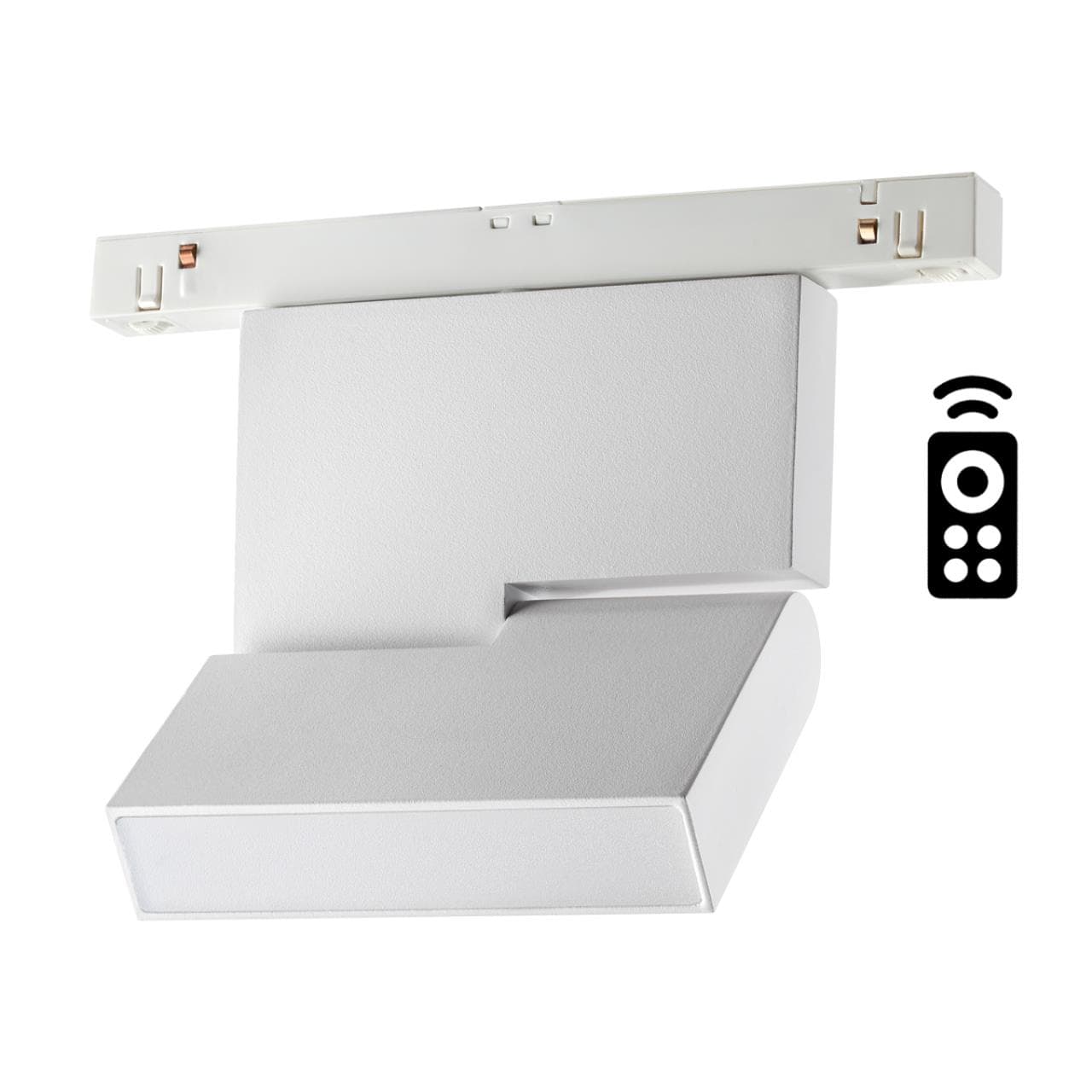 Novotech 358625 SHINO NT21 000 белый Трековый низковольтный св-к диммируемый с ДУ, со сменой цв.температуры IP20 LED 3000~6500К 10W 48V FLUM