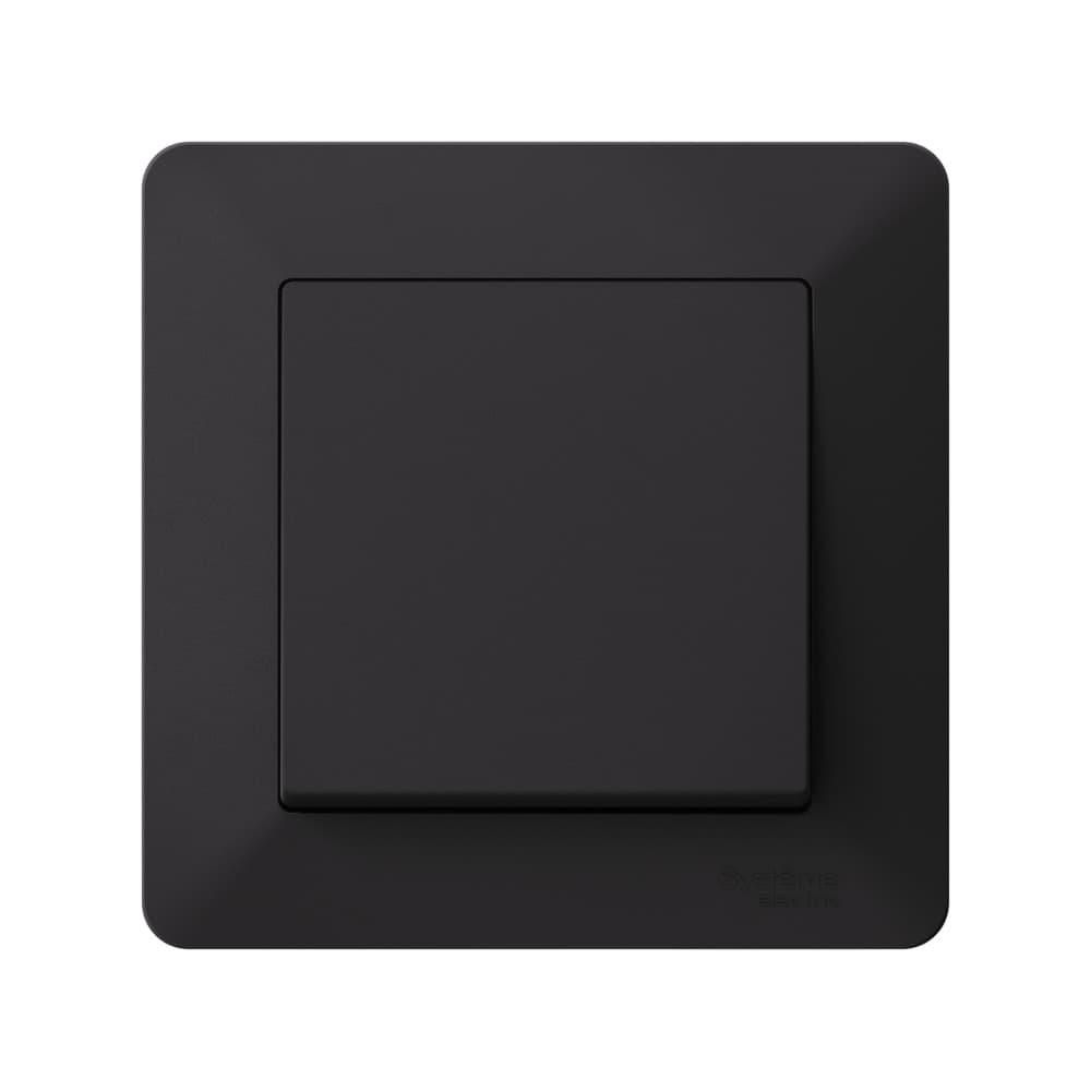 Systeme Electric AtlasDesign Air Карбон/дымчатый черный Рамка 1-ая