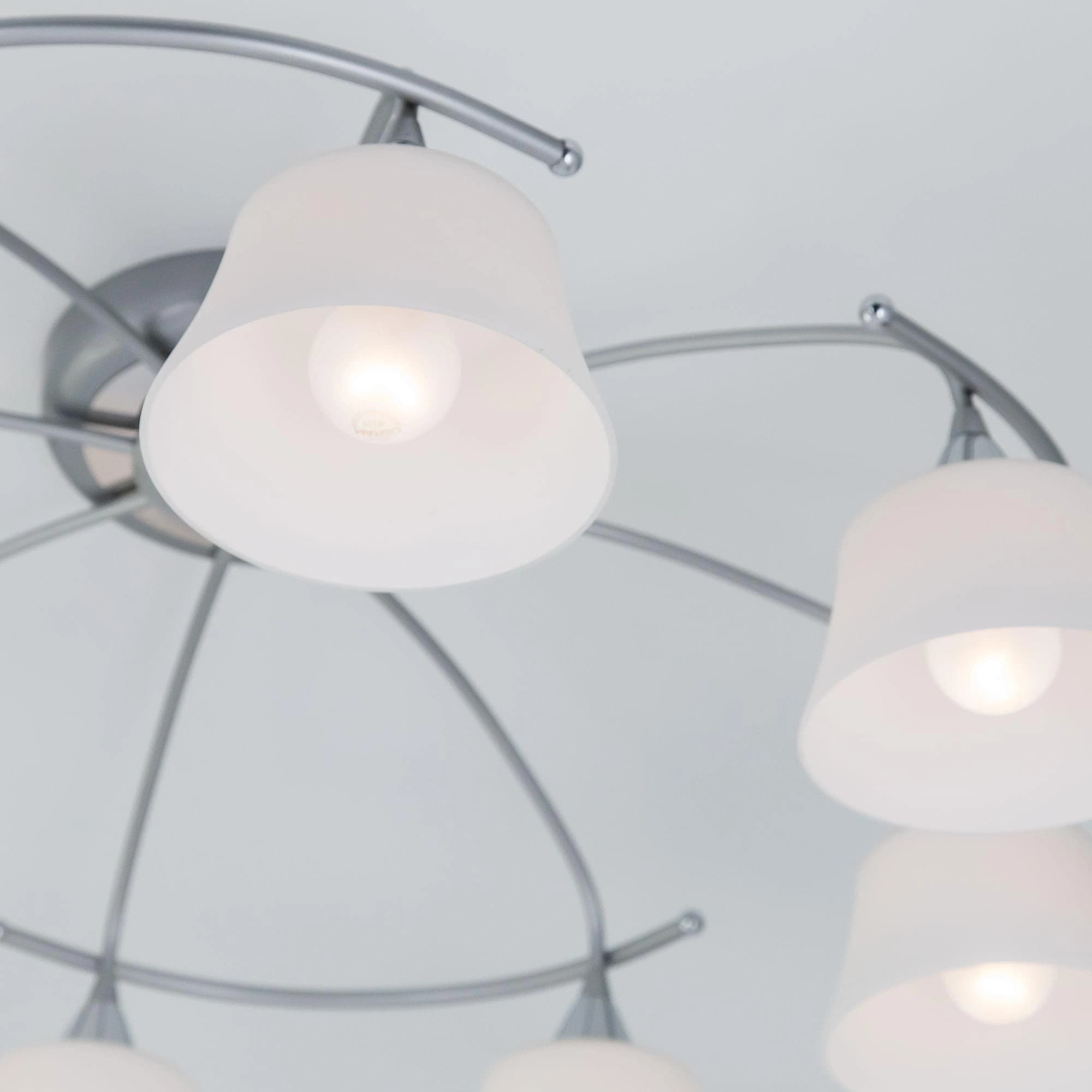 Citilux CL110181 Стелла Хром+Серебр.Металлик Светильник Люстра — миниатюра 4