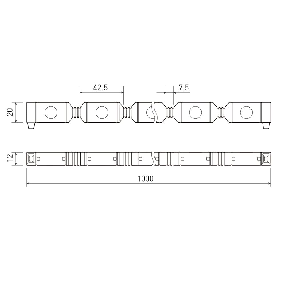 Arlight Гибкий прожектор AR-FLB-FLEX-1000-18W-220V Warm 30deg (Закрытый) 023484 — миниатюра 5