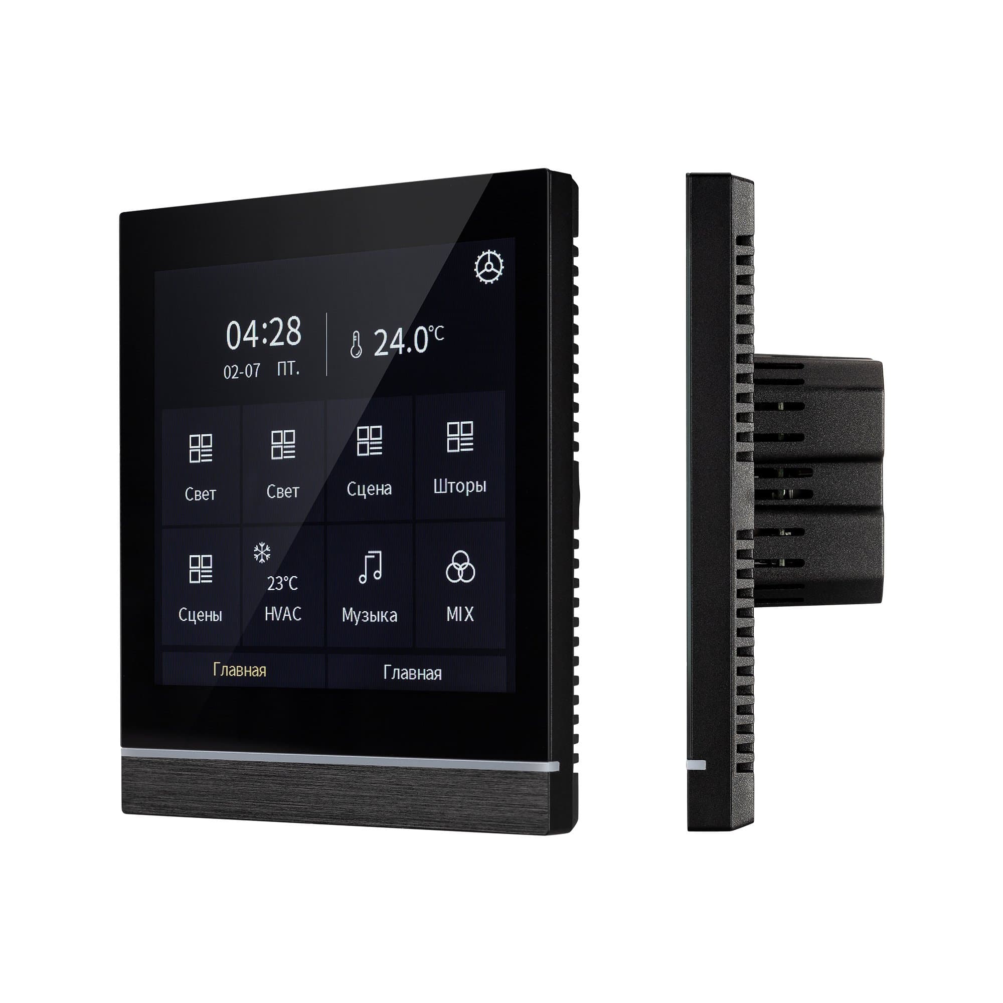Arlight INTELLIGENT Панель сенсорная KNX-113-40-MULTI-V4-IN (20-30V) (INTELLIGENT -) 032386 — миниатюра 1