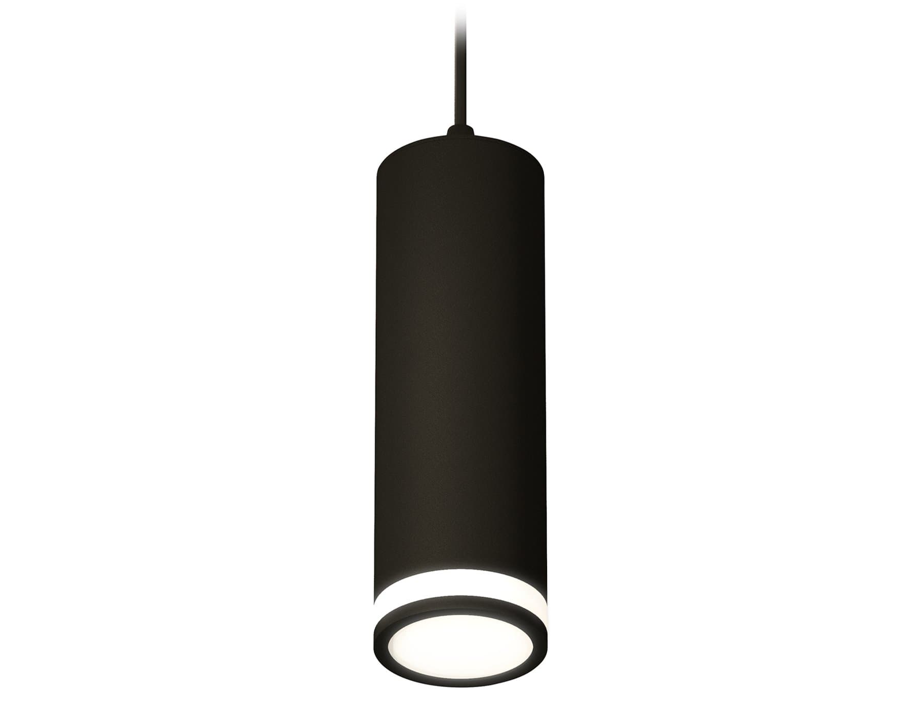 Ambrella Комплект подвесного светильника с акрилом XP7456002 SBK/FR черный песок/белый матовый MR16 GU5.3 (A2311, C7456, N7121) — миниатюра 1