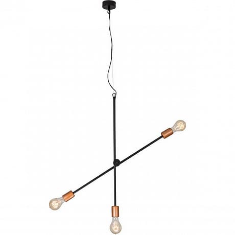 Nowodvorski Черная Подвесная люстра Sticks 6268 E27 60W 220V