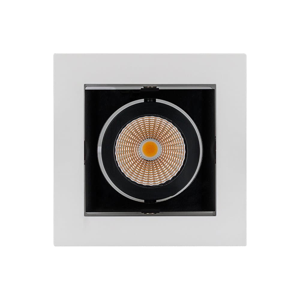Arlight Светильник CL-KARDAN-S102x102-9W Warm (WH-BK, 38 deg) (IP20 Металл, 3 года) 024126 — миниатюра 3