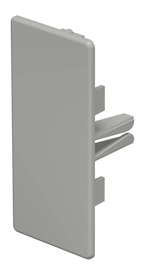 OBO Bettermann Заглушка торцевая кабель-канала WDK 40x90 мм, ПВХ, серый RAL7030 6021506 — миниатюра 1
