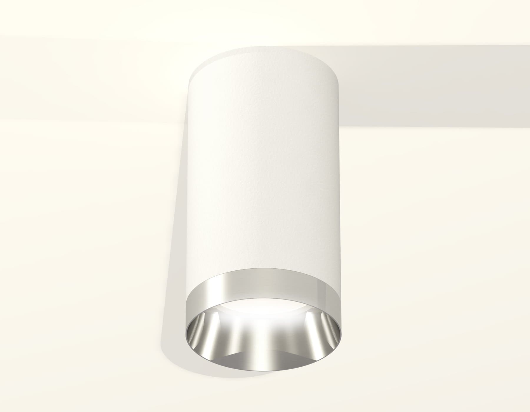 Ambrella Комплект накладного светильника XS6322022 SWH/PSL белый песок/серебро полированное MR16 GU5.3 (C6322, N6132) — миниатюра 3
