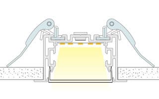 Arlight Пружинный держатель S2-LINIA-F Clip Set (Металл) 021190 — миниатюра 3