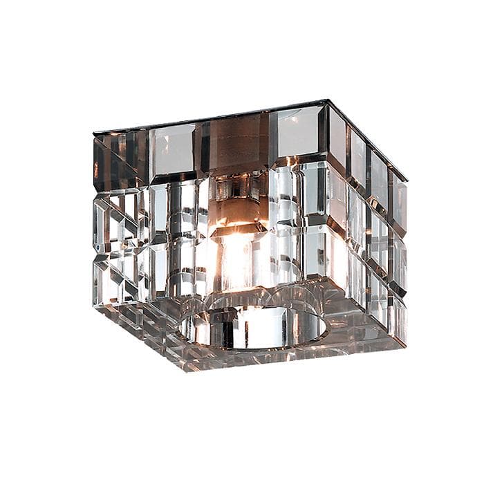 Novotech 369540 NT11 213 хром Встраиваемый НП светильник IP20 G9 40W 220V CUBIC