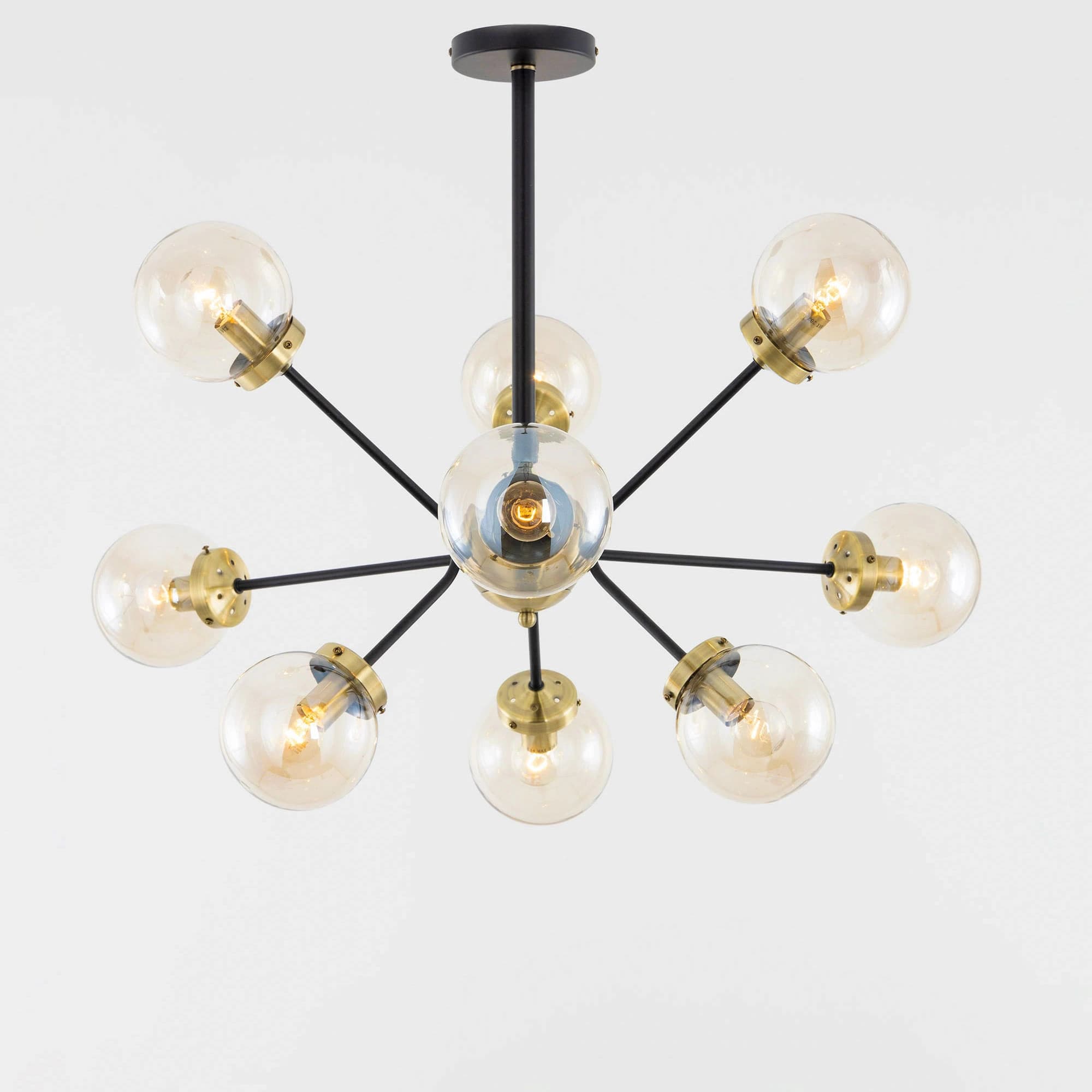 Citilux CL105295 Планета Черн+Дымч. Люстра — миниатюра 3