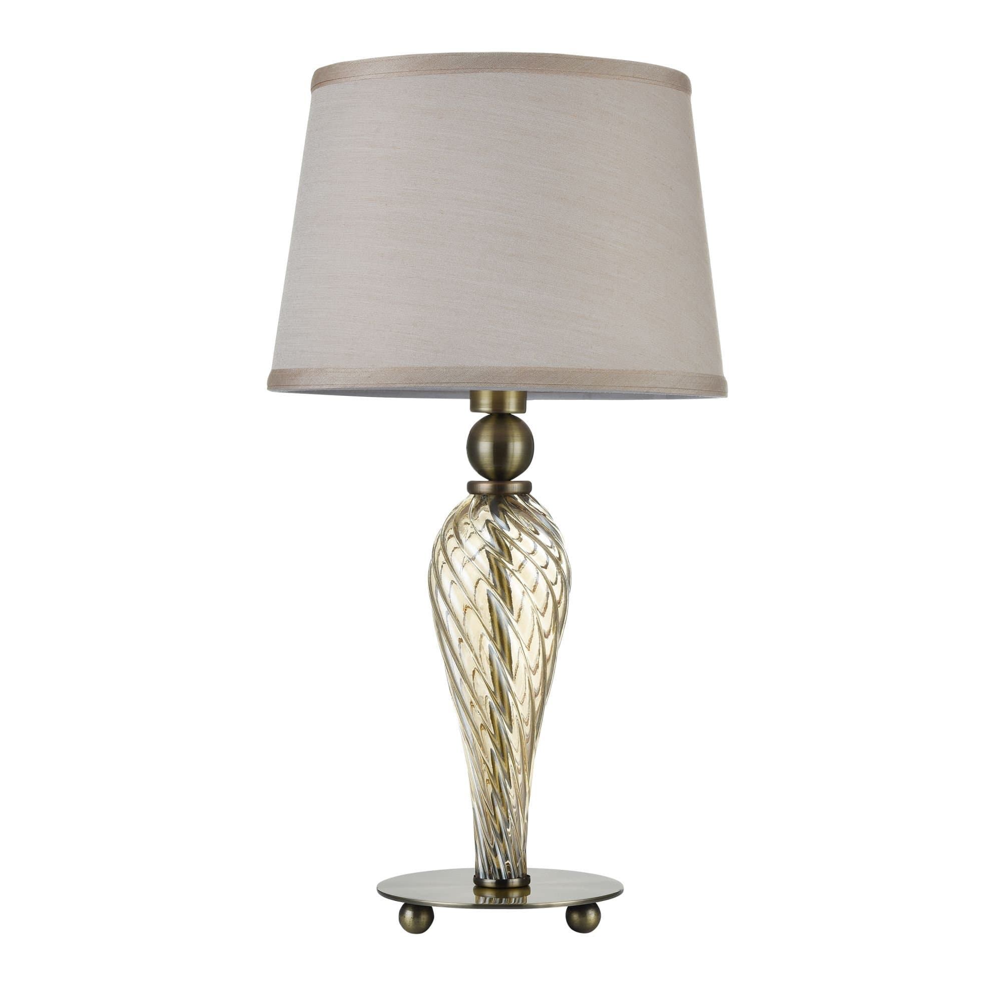 Maytoni Royal Classic Murano Бронза Настольная лампа 1xE14 40W ARM855-TL-01-R — миниатюра 8