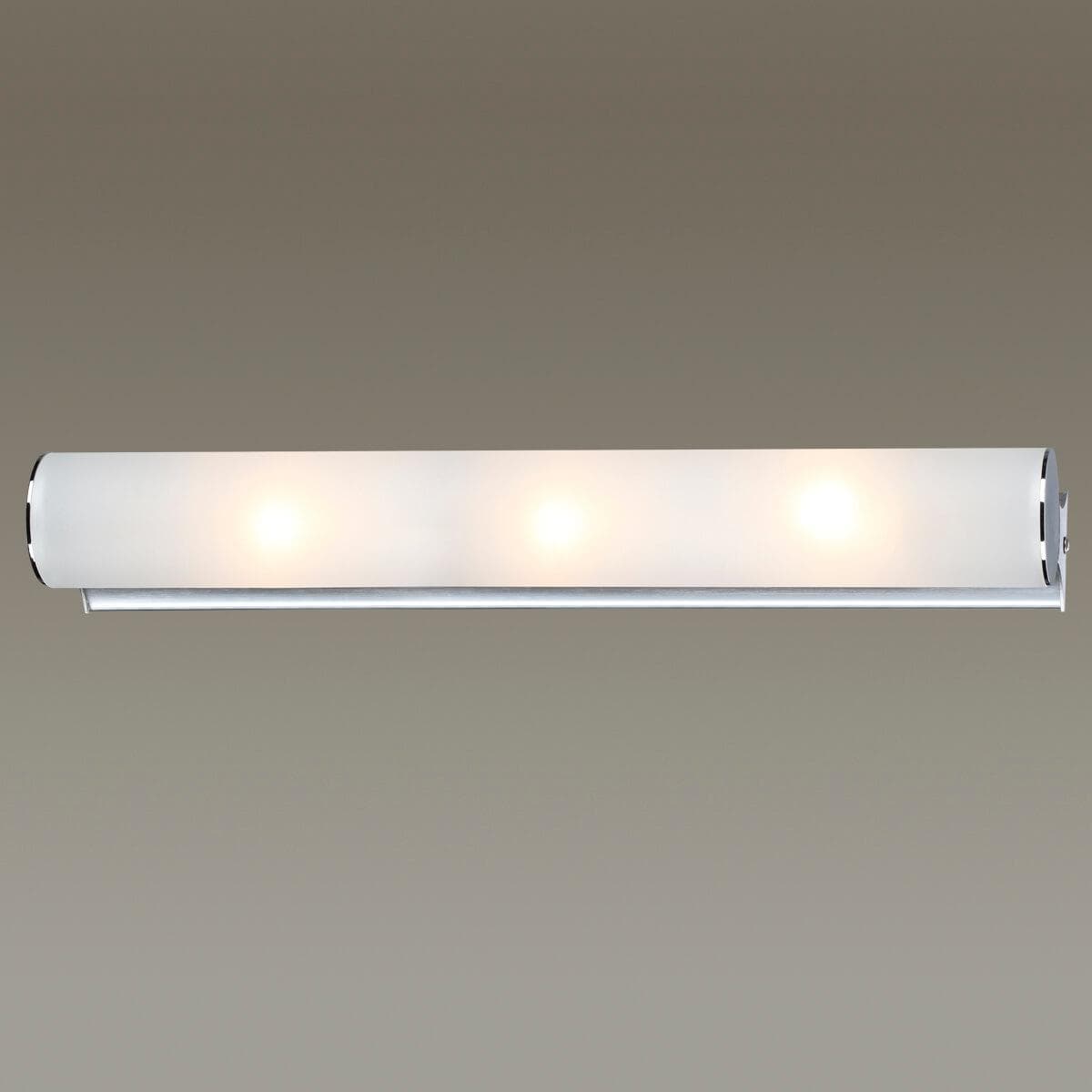 Odeon Light 2028/3W ODL11 759 хром Настенный светильник  E14 3*40W 220V TUBE — миниатюра 2