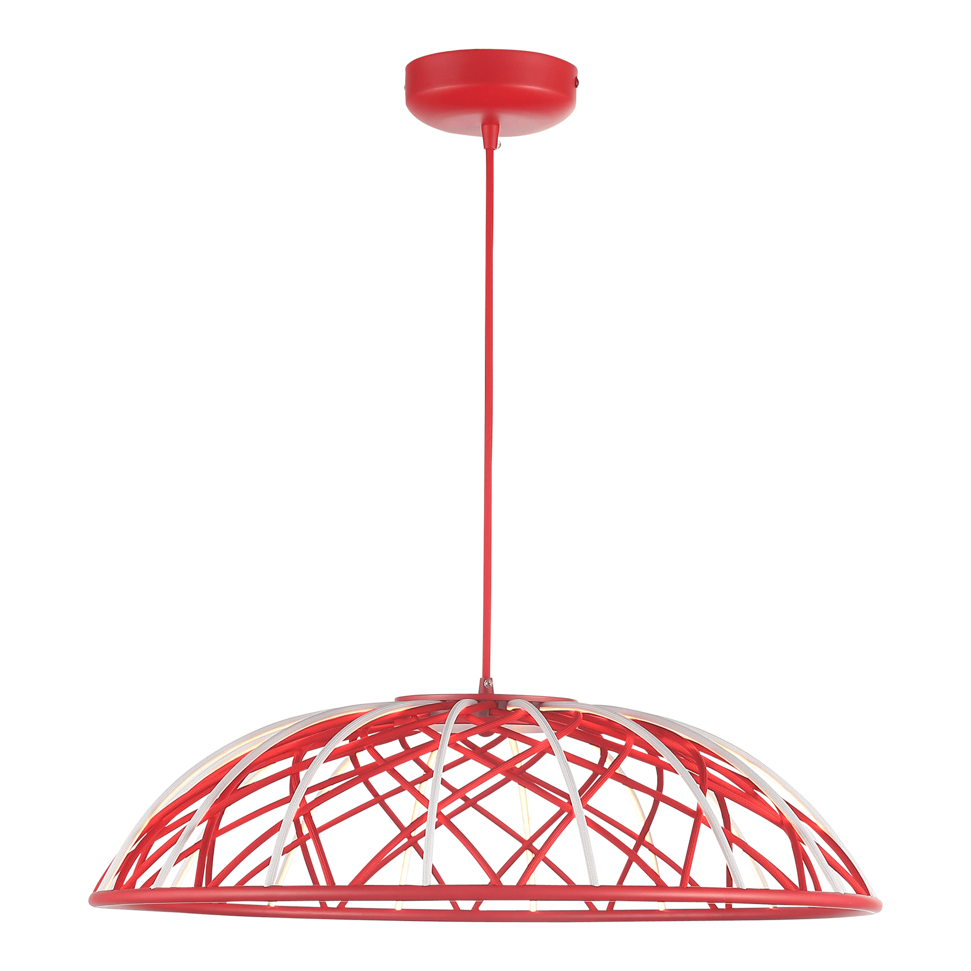 ST LUCE SL6016.603.01 Светильник подвесной Красный/Красный LED 1*20W 3000K