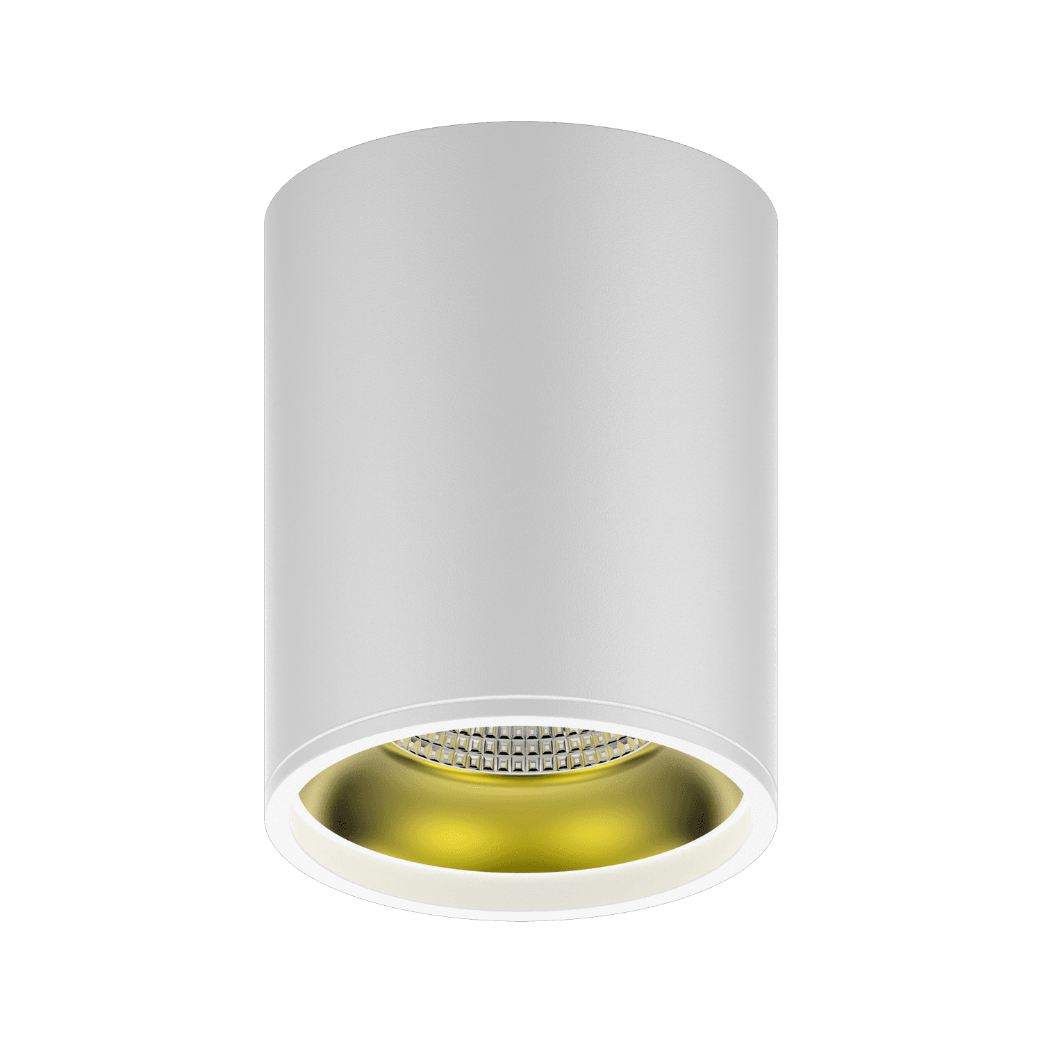 Gauss Светильник Overhead накл цил 12W 900lm 3000K 170-240V IP20 79*100мм белый золото LED HD010 — миниатюра 5