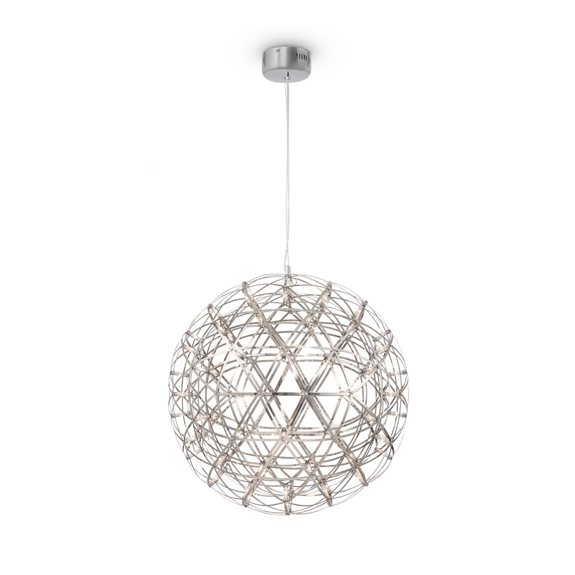 Freya Modern Amber Хром Подвесной светильник FR5099PL-L45CH — миниатюра 2