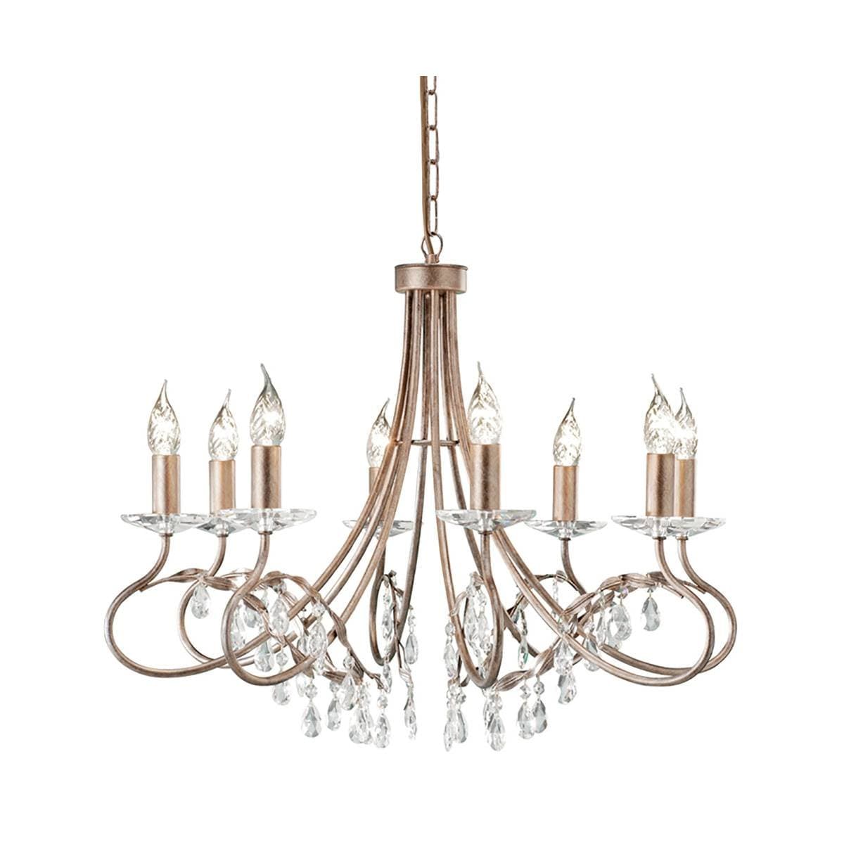 Natural Concept CHRISTINA Люстра CRT8-SILVER-GOLD