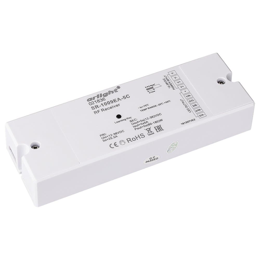 Arlight Контроллер SR-1009EA-5CH (12-36V, 300-900W) (IP20 Пластик, 3 года) 021836
