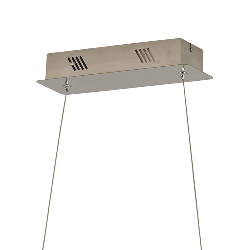 Eglo Подвес LED ANTELAO с димм., 32W(LED), 1150х90, H1500, сталь, хром/хрусталь, прозрачный 39284 — миниатюра 2