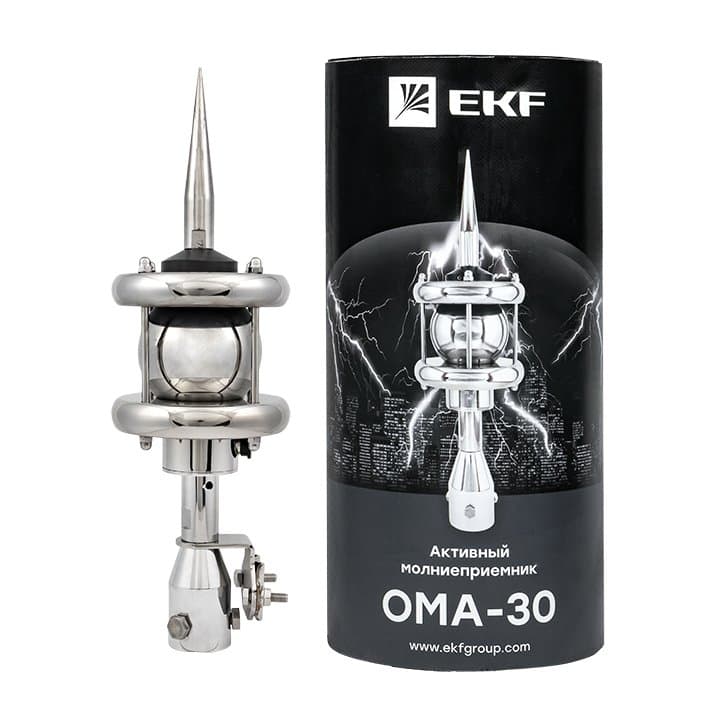 EKF PROxima Активный молниеприемник «ОМА-30» с адаптером lp-oma-30-adap-40 — миниатюра 7