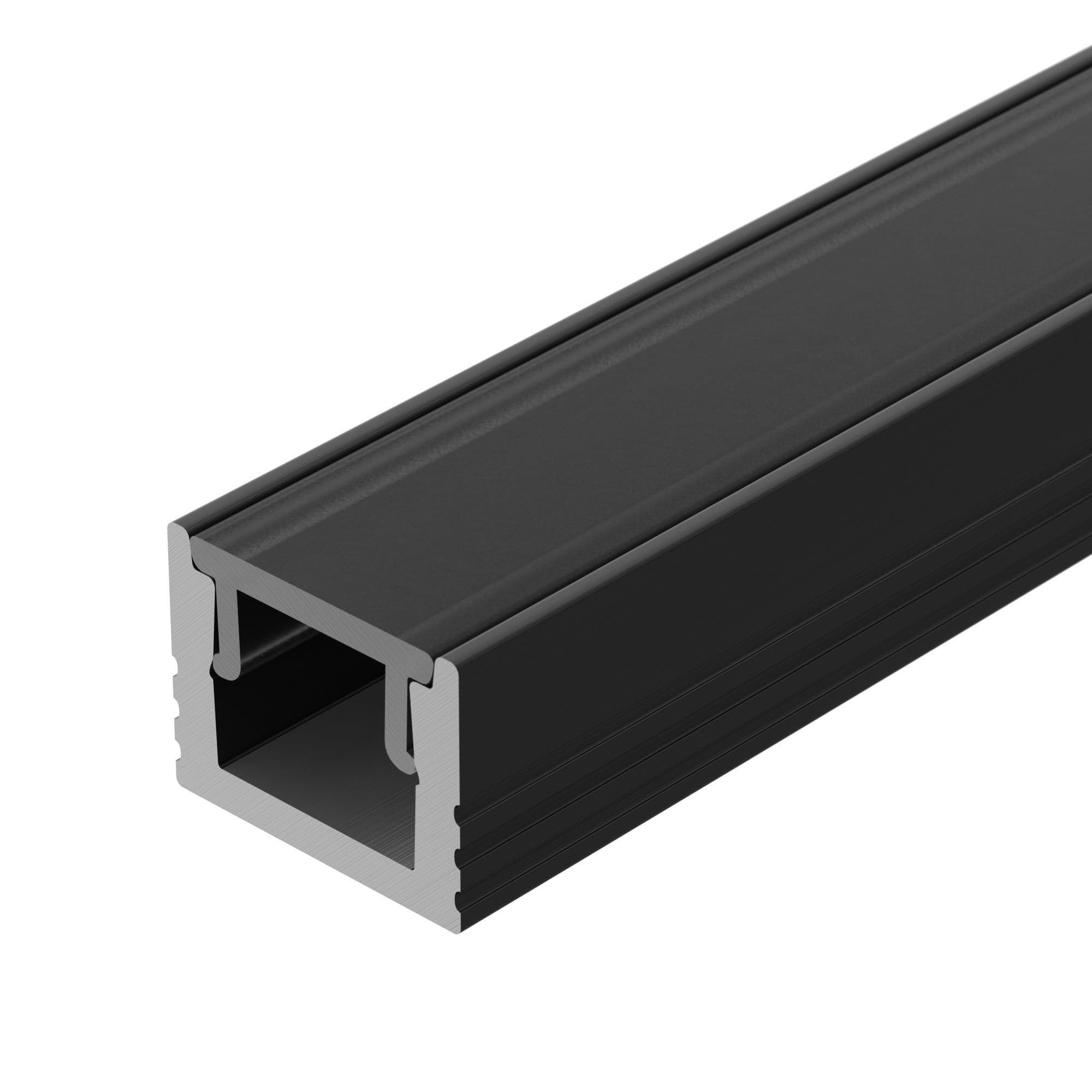 Arlight Профиль SL-MINI-8-H6-2000 ANOD BLACK (Алюминий) 030522 — миниатюра 1