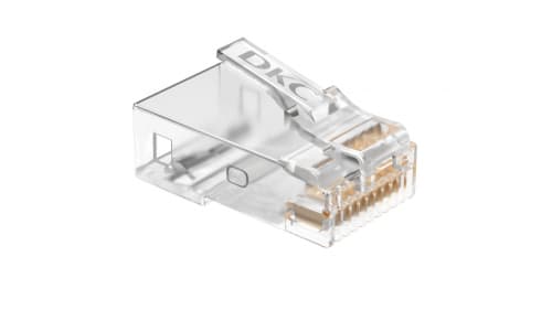 DKC Коннектор RJ-45  CAT5E неэкранированный