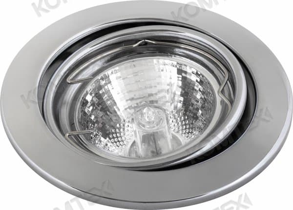 Comtech Camelo Светильник галогеновый встраиваемый повор.MR16 1x50W GU5.3 хром повор. P00211/2