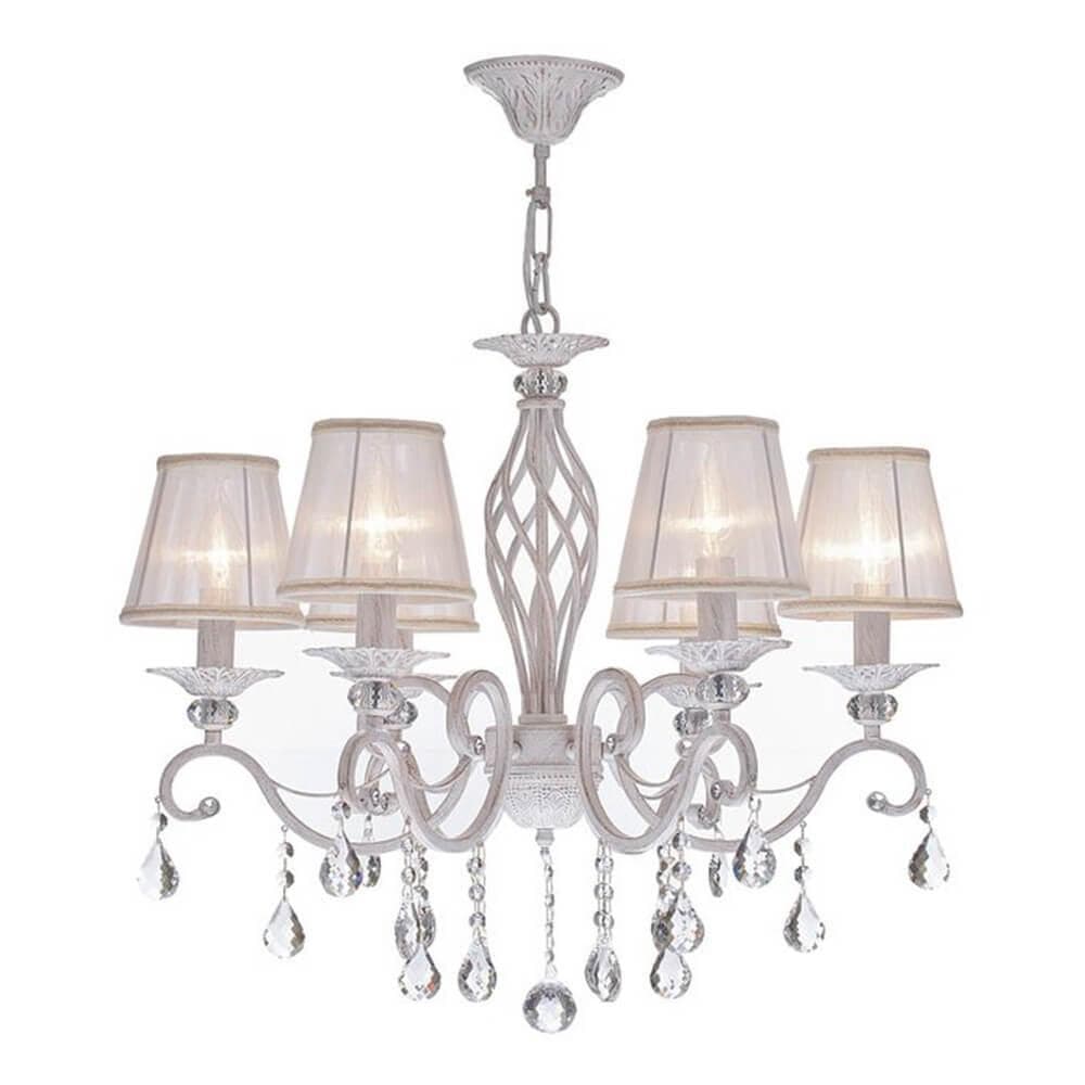 Maytoni Elegant Grace Белый с Золотом Люстра 6xE14 40W ARM247-06-G