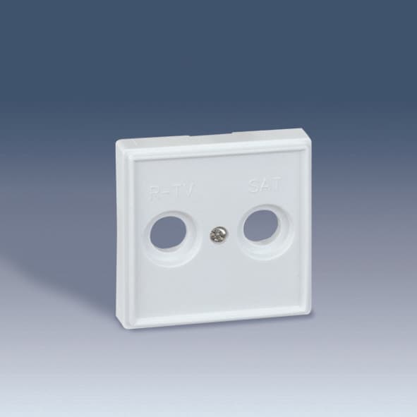 Simon 27 Scudo Белая Накладка на механизм телевизионной розетки 2705097-030