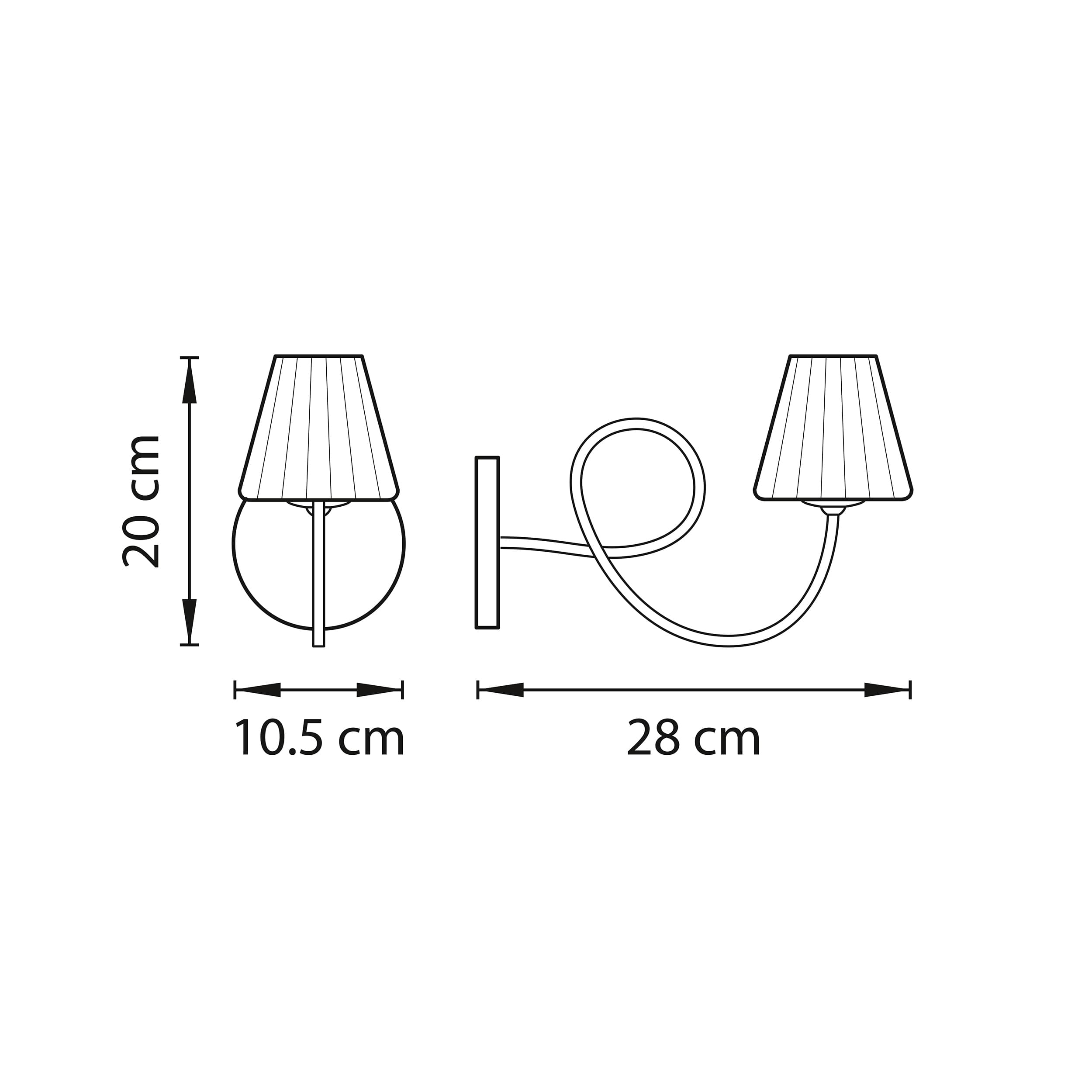 Lightstar Бра Vortico Lightstar 814614 — миниатюра 2
