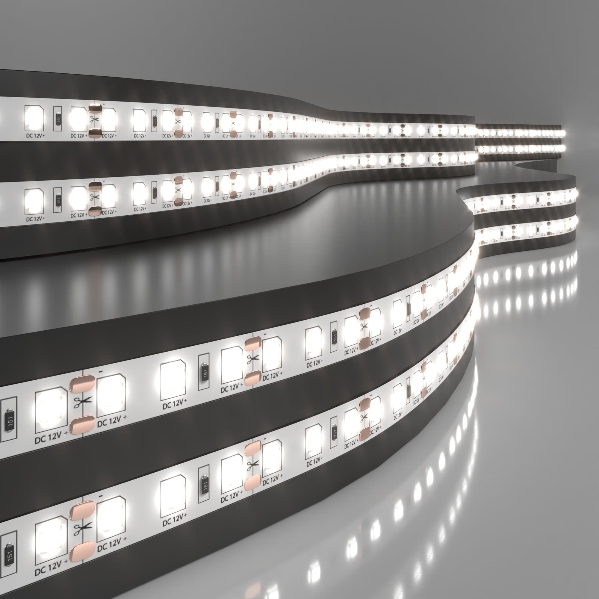 Elektrostandard 2835 12V 120Led 9,6W IP20 / Лента светодиодная 120Led 9,6W IP20 4200K дневной белый a043972