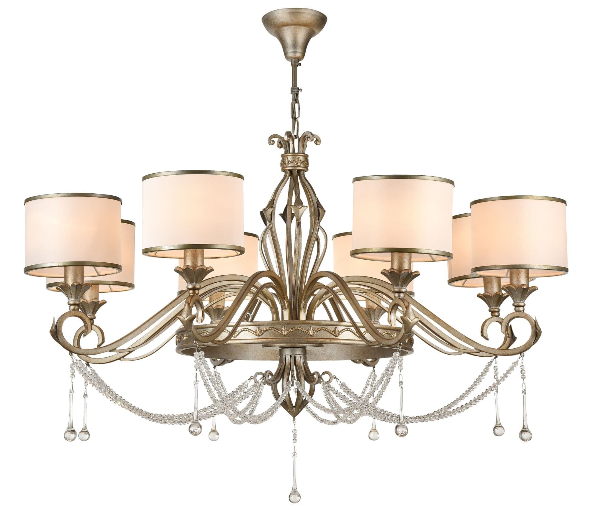 Maytoni House Fiore Золото Антик Люстра 8xE14 40W H235-08-G — миниатюра 3